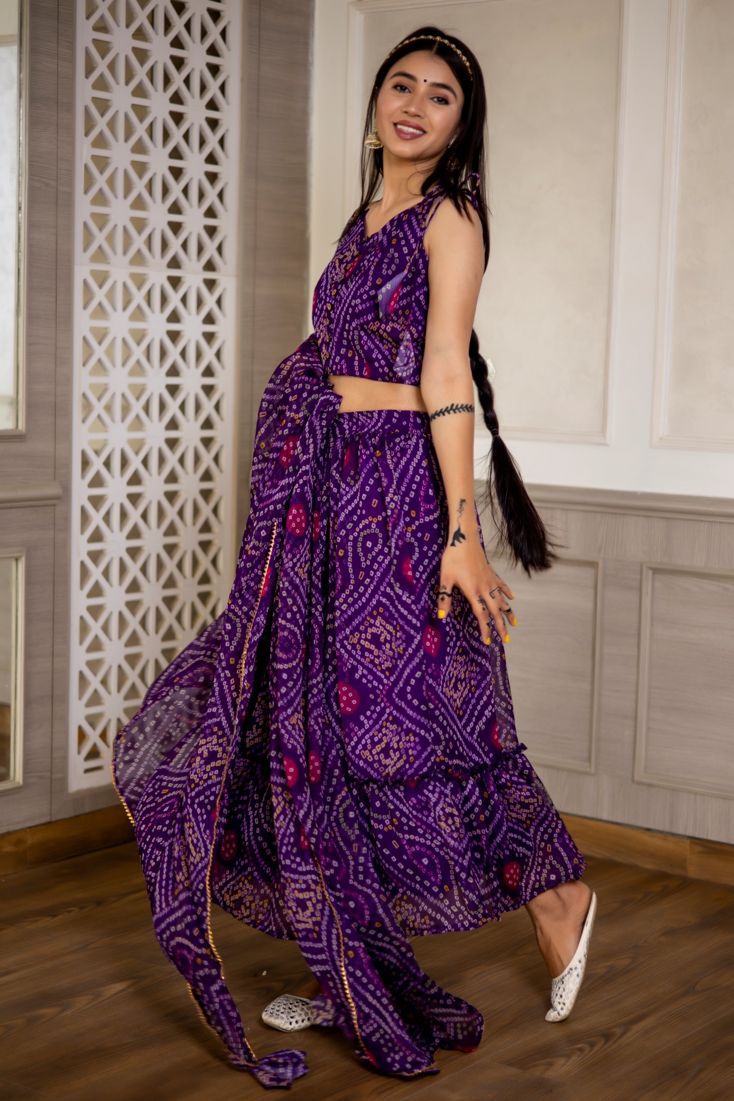 Buy online Purple Layered Skirt from Skirts & Shorts for Women by Globus  for ₹450 at 70% off | 2024 Limeroad.com